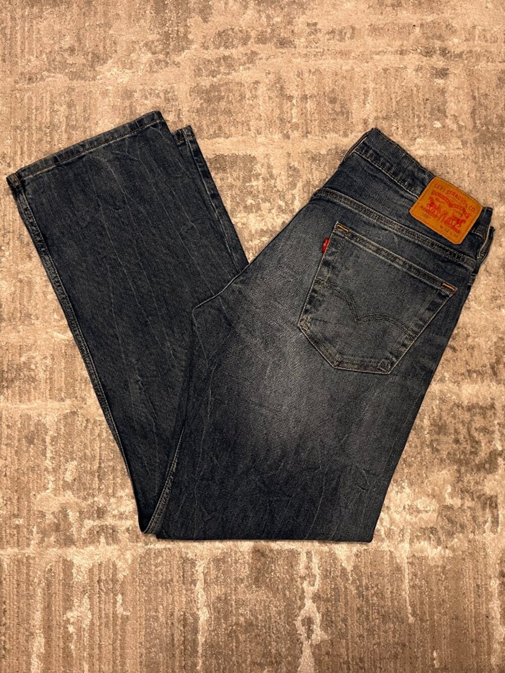 Y2K Levi's 569 Loose Fit Straight Leg Denim Jeans Men's 32 x 34 Baggy Grunge